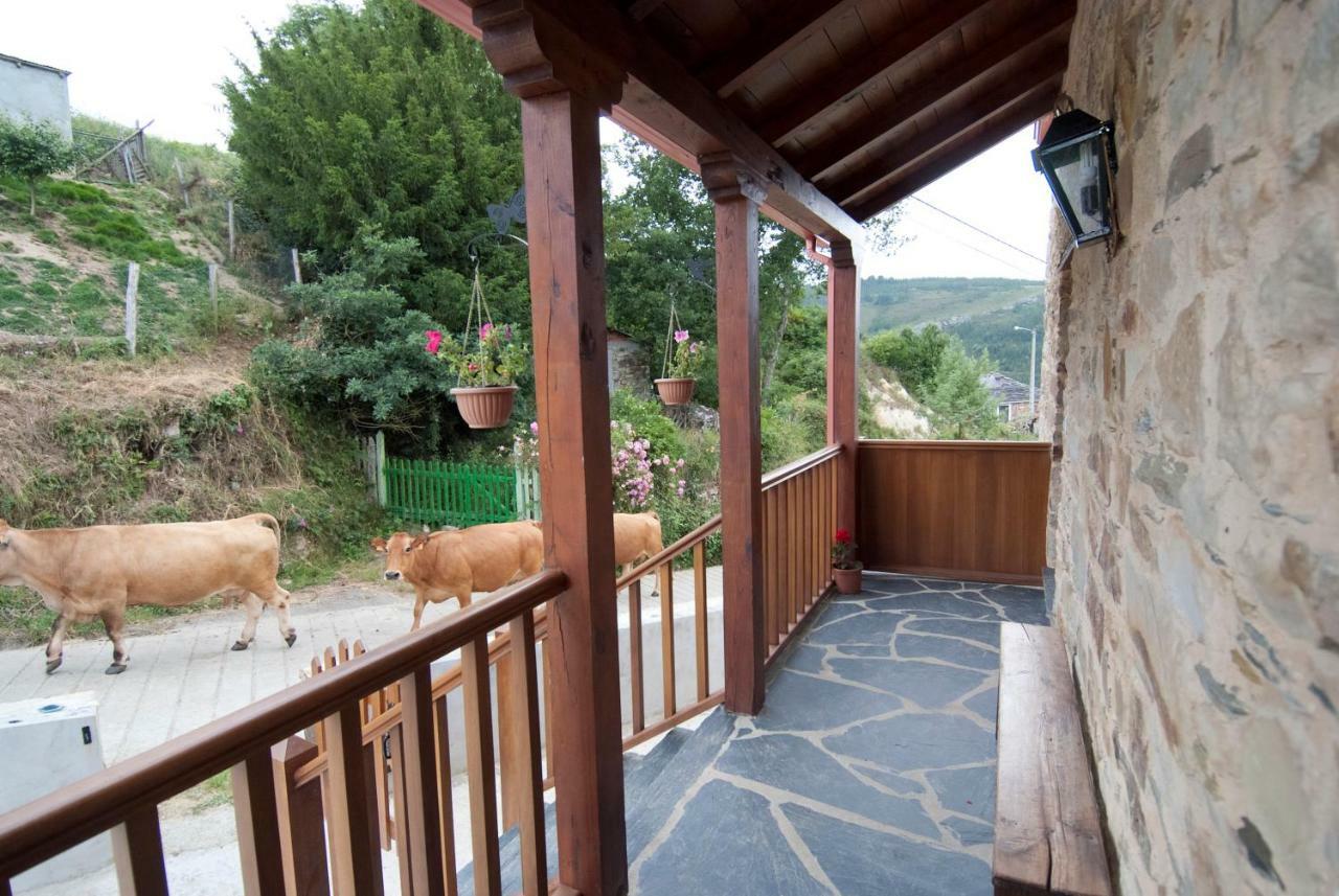 Apartamentos Rurales Tia Vicenta ซานตาเอวลาเลีย เด โอสโกส ภายนอก รูปภาพ